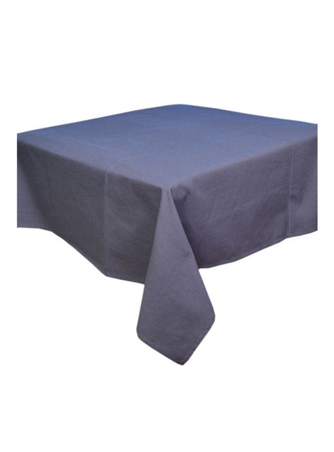 Mantel Cuadrado Antimanchas Gris-0