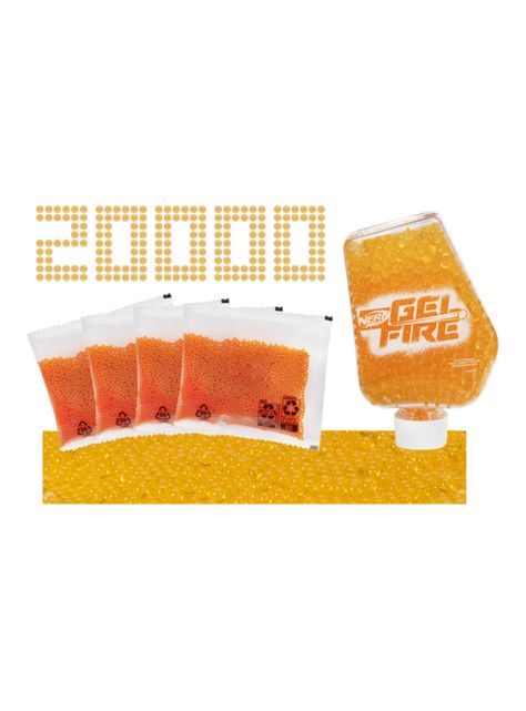 Repuesto Nerf Pro Gelfire 20000 Recargas-0