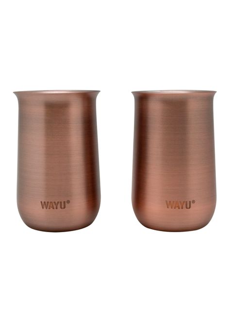 Set 2 Vasos Aperitivo Copper Line 230 ml-0