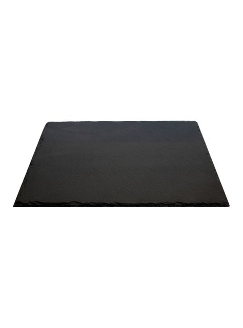 Plato Cuadrado Piedra Pizarra 25x25 cm-0