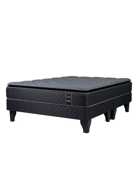 Cama Europea Nuit 2 Plazas Base Dividida-0