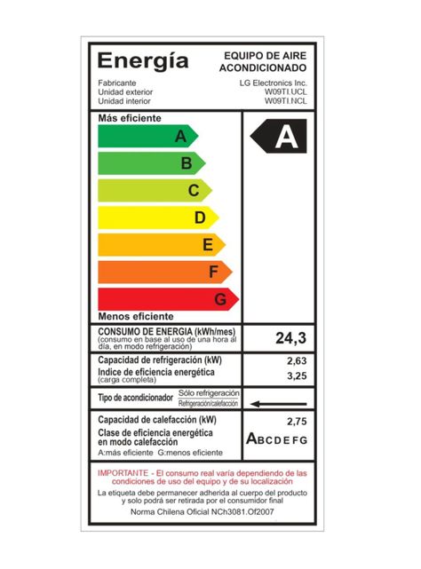 Aire Acondicionado Split Dualcool Pro Inverter 9.000 BTU Frío-Calor-5
