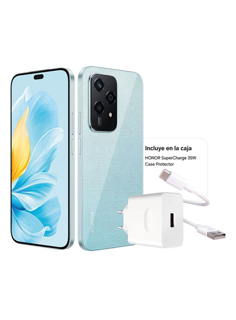 Smartphone Honor 200 Lite 5G 256GB 6.7" Azul Liberado-1