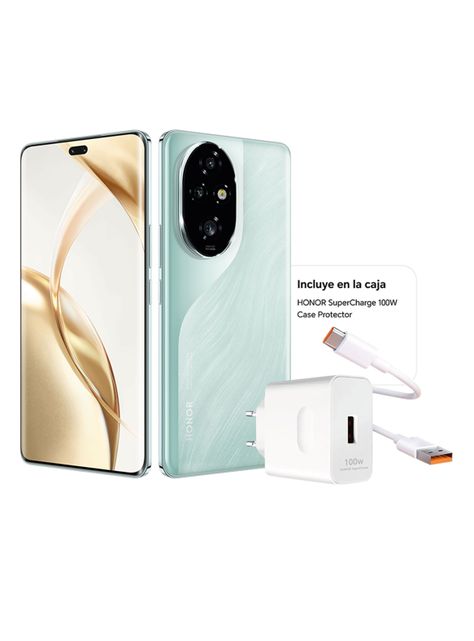 Smartphone Honor 200 Pro 5G 512GB 6.8" Cyan Liberado-1