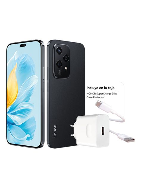 Smartphone Honor 200 Lite 5G 256GB 6.7" Negro Liberado-1