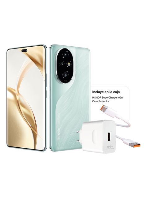 Smartphone Honor 200 Pro 5G 512GB 6.8" Cyan Liberado + Banda y Audífonos X5-1