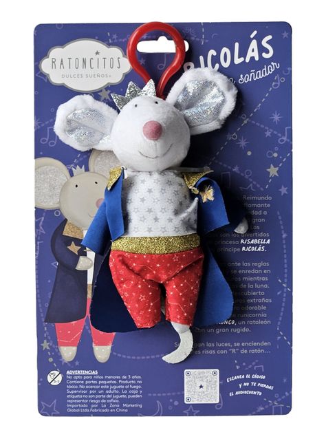 Peluche Ricolás 15 cm-0
