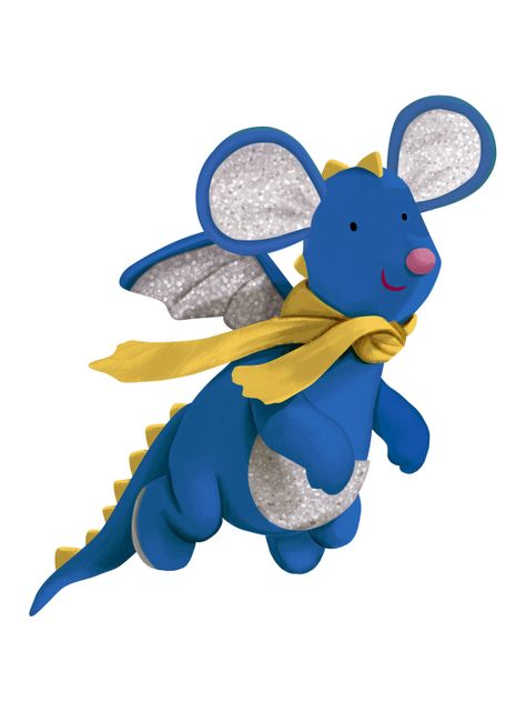 Peluche Ragón Blú 18 cm-3