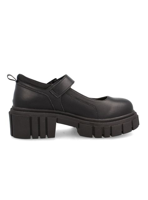 Zapato Escolar Hebilla Cuero Chumy Niña-0