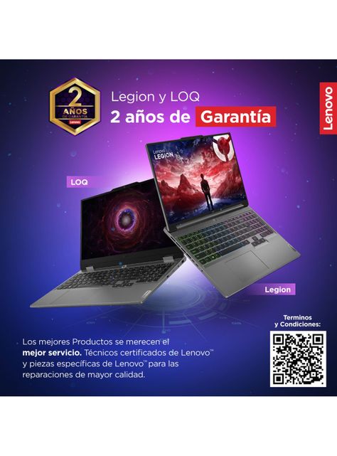 Notebook Gamer LOQ Intel Core i7 HX 13va Gen NVIDIA GeForce RTX 4060 8GB GDDR6 24GB RAM 512GB SSD 15.6" FHD 144Hz-8