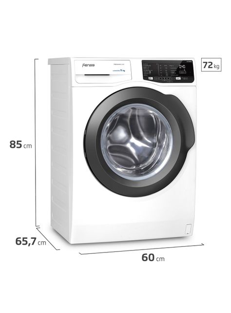 Lavadora Carga Frontal 11 Kg Premium Care 11W Blanca-5