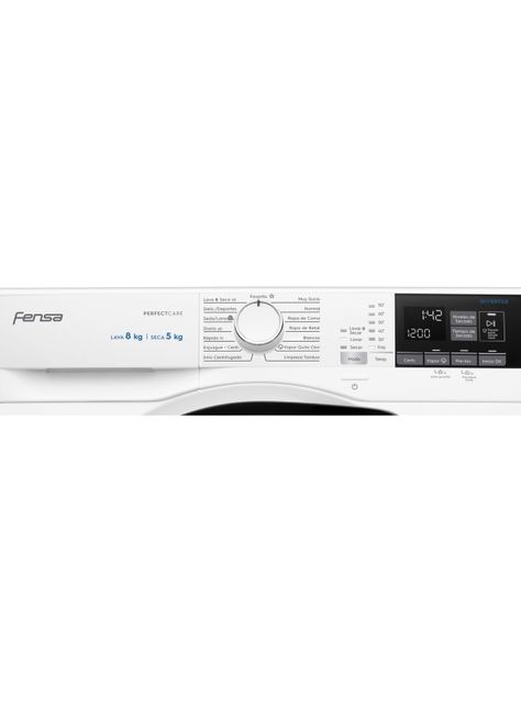 Lavadora-Secadora Carga Frontal 8/5 Kg Perfect Care 8WD Blanca-3