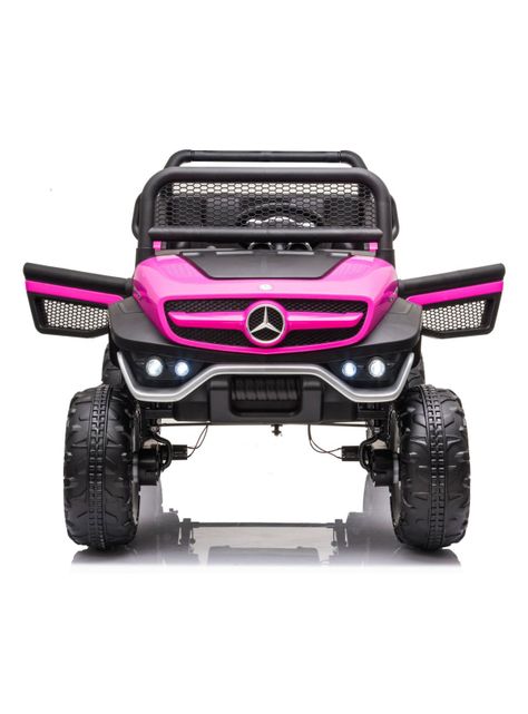 Jeep a Batería Mercedes Benz Rosado 12 Volts-4