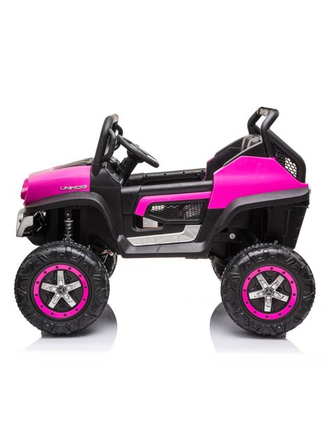 Jeep a Batería Mercedes Benz Rosado 12 Volts-3
