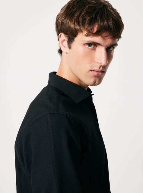Camisa Texturada con Spandex-3