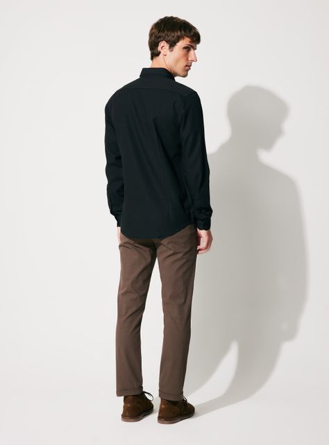 Camisa Texturada con Spandex-5