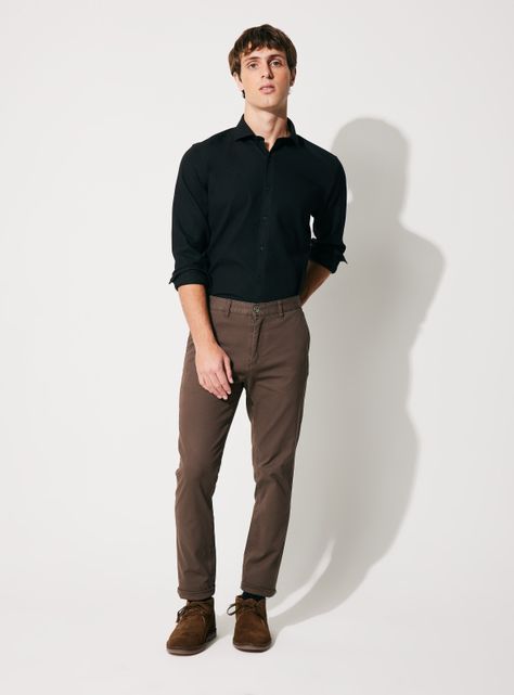 Camisa Texturada con Spandex-4