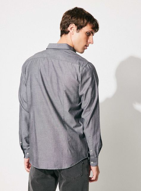 Camisa Oxford Lisa Algodón-1