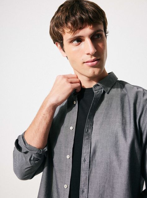 Camisa Oxford Lisa Algodón-2