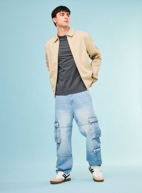 Chaqueta Retro Relaxed Fit-4