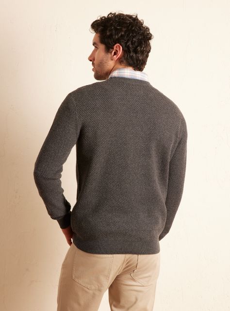 Sweater Crew Neck Texturado-1