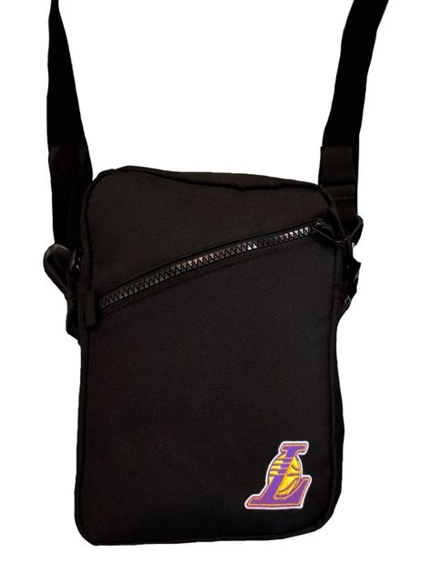 Bolso Mensajero Lakers Los Angeles-0