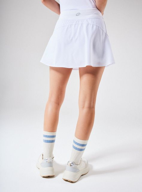 Short Falda Calza Interna Deportiva Bolsillo Pretina-1