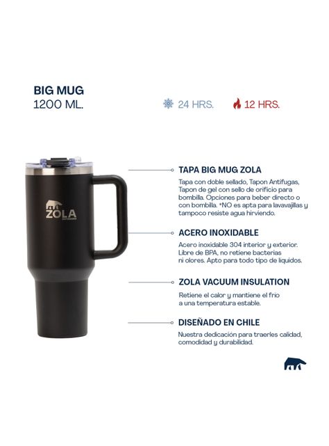 Vaso Térmico 1.2 Litros Azul-1