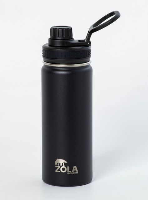 Botella Térmica 550 ml Negro-0