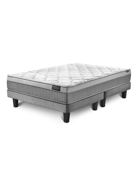 Cama Europea Euro Calm 2 Plazas Base Dividida-0