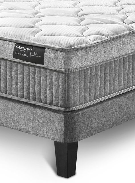 Cama Europea Euro Calm 2 Plazas Base Dividida-3