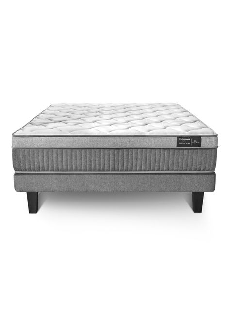 Cama Europea Euro Calm 2 Plazas Base Dividida-1