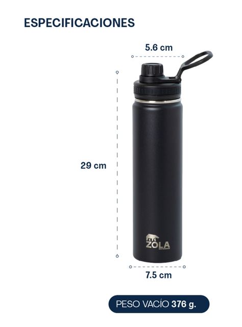Botella Térmica Clásica 750 ml Azul-2