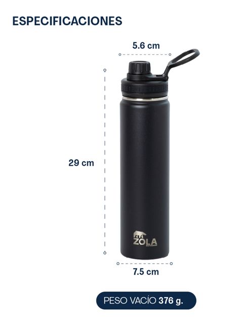 Botella Térmica Clásica 750 ml Blanco-2