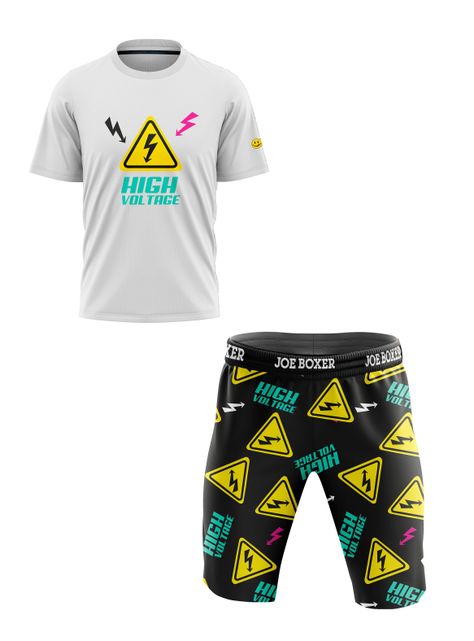 Pijama Pantalón Corto Joep Blk-0