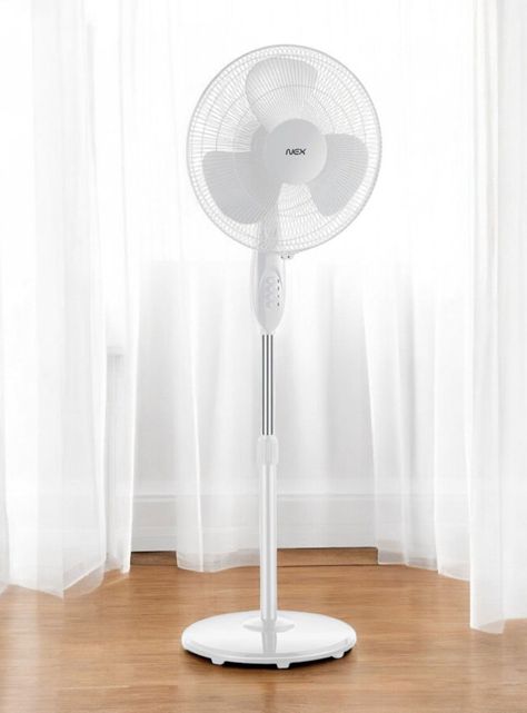 Ventilador de Pedestal 16" VPT1610W Blanco-0