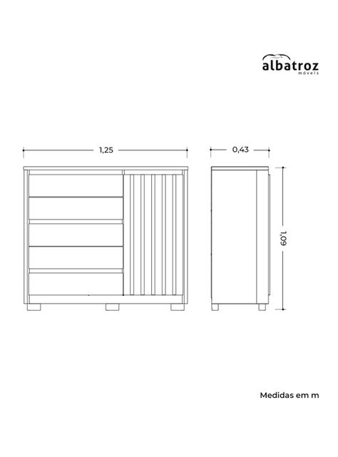 Cómoda Zapatera Dueto 1P 5C-1