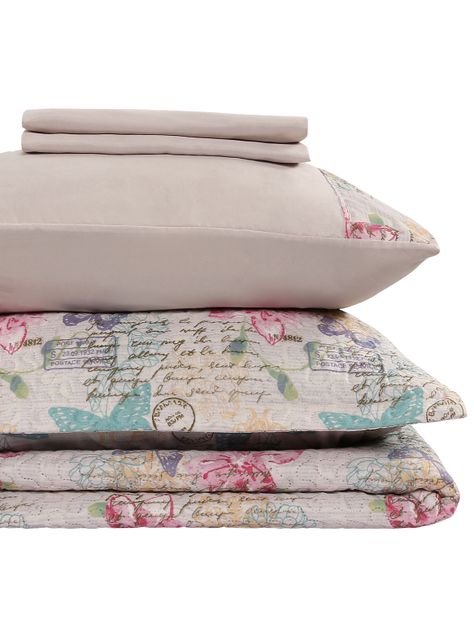 Pack Dormitorio Quilt + Juego de Sábanas 2 Plazas-1