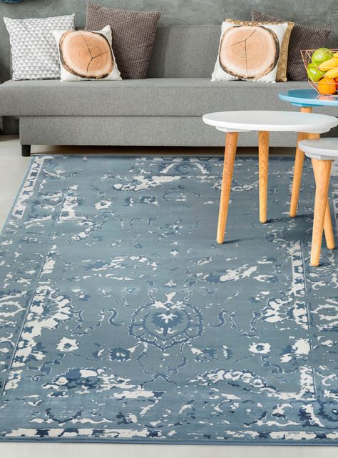 Alfombra 120 x 180 cm Babil D2 Azul-5
