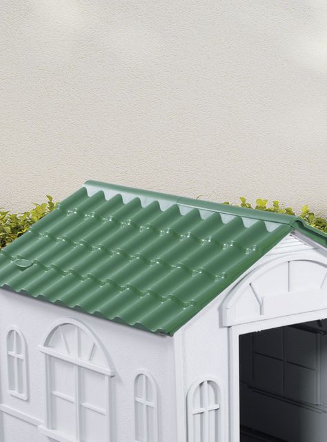 Casa Cool Pets para Perros S Verde-1