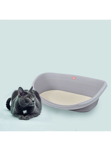 Cama Cool Pets para Gatos con Cojín S Gris-1