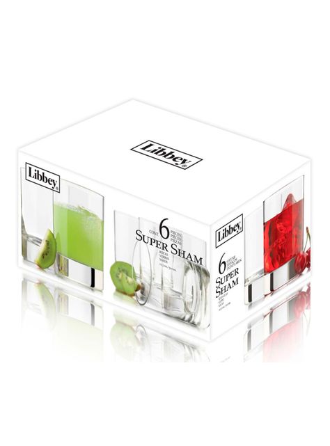 Set Libbey 6 Vasos Bajos Super Sham 310 ml-0