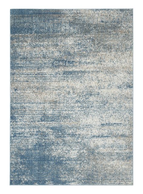 Alfombra Living-Comedor 240 x 305 cm Florida Azul Contraste-0