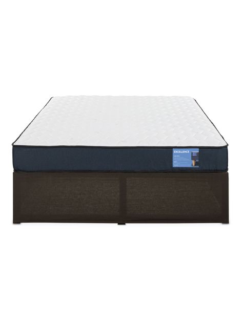 Cama Europea Iron Smart Excellence 2 Plazas + Faldón-2