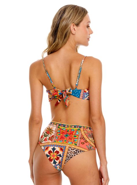 Bikini Miss 2 Piezas Estampado Étnico-1