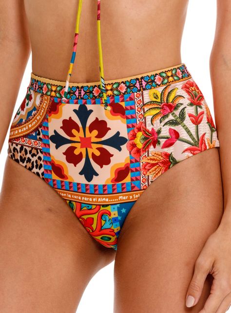 Bikini Miss 2 Piezas Estampado Étnico-3