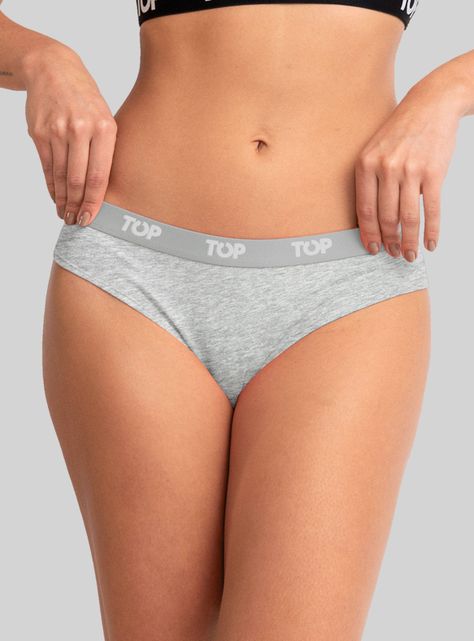 Pack Bikini Algodón Color en Banda Brand-1