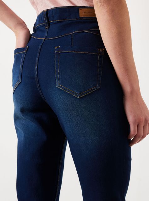 Jeans Básico Skinny 1 Botón-3