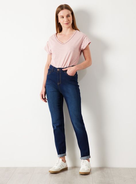 Jeans Básico Skinny 1 Botón-4