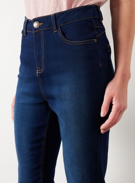 Jeans Básico Skinny 1 Botón-2